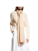 Lightweight Cashmere Scarf Cashmere Shawl Knitted Women's Scarf Women's Solid Color