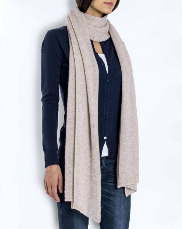 afcc1f14a30fe45352e7e6bf559e0824 Shawl knitted pashmina winter plain scarves wool women's maxi cashmere neck scarf - Image 1